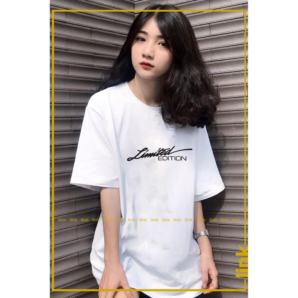 Áo thun tay lỡ LIMITED EDITION dáng rộng unisex