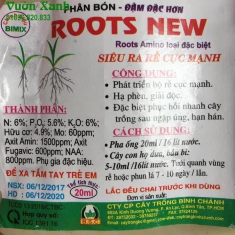 BIMIX SUPER ROOTS- Dung dịch kích rễ đạm đặc cho cây trồng