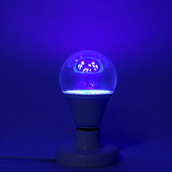 Bóng đèn led tia UV khử trùng, diệt khuẩn, đui xoáy E27, loại 5W-7W tùy chọn