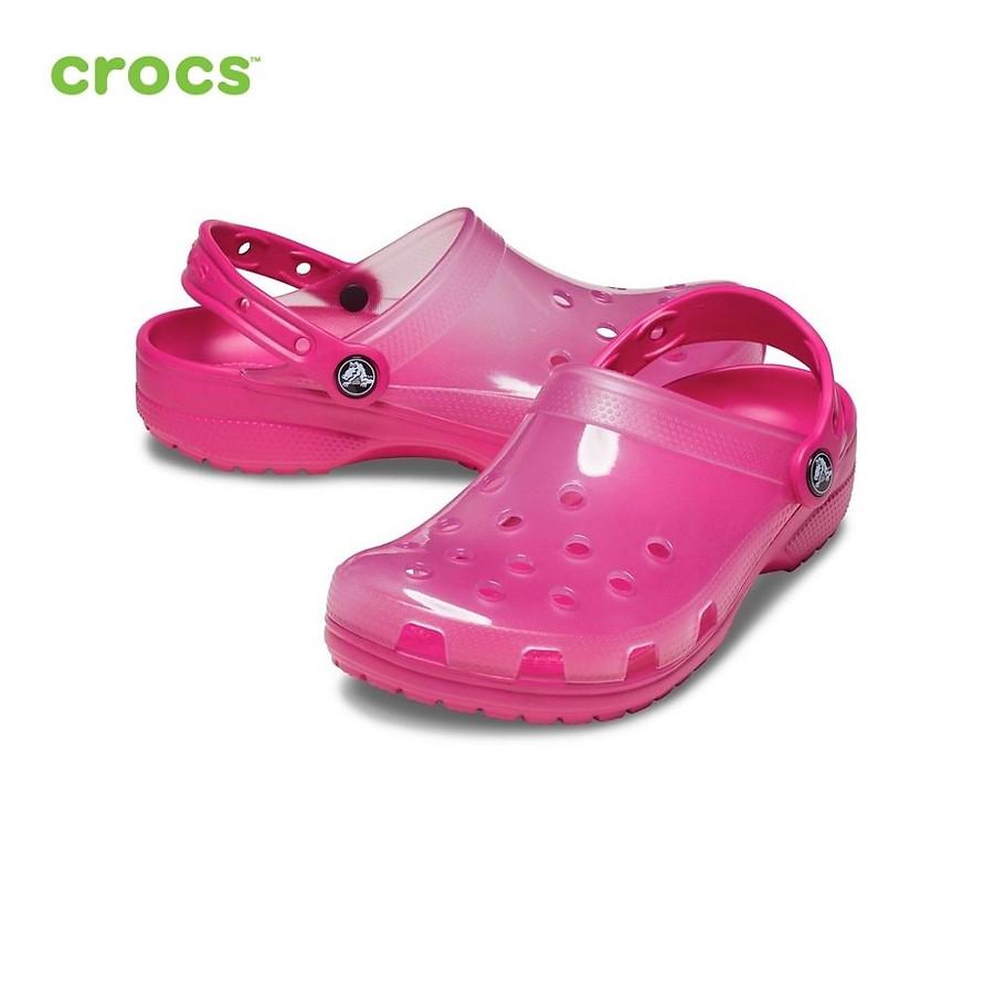 Giày lười unisex Crocs Translucent Classic 206908  -  6X0