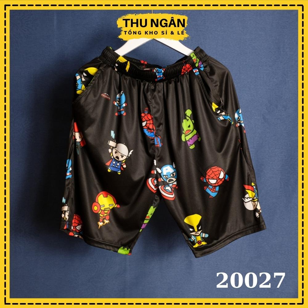 Quần Đùi Thun Unisex Cho Nam Nữ Chất Đẹp Cao Cấp Mặc Nhà 20027