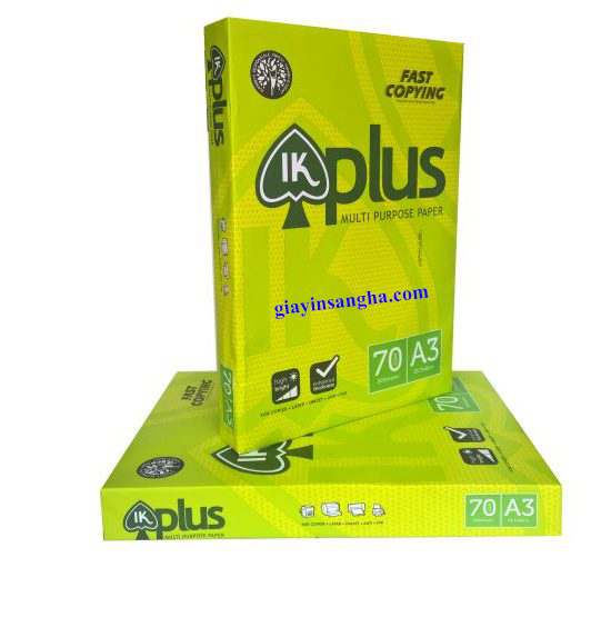 Giấy A3 IK Plus 70gsm