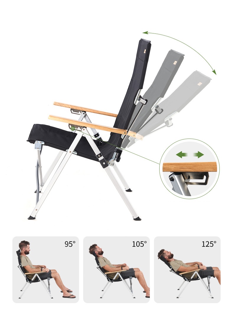 Ghế xếp ngả lưng Naturehike NH17T003Y - Màu Khaki