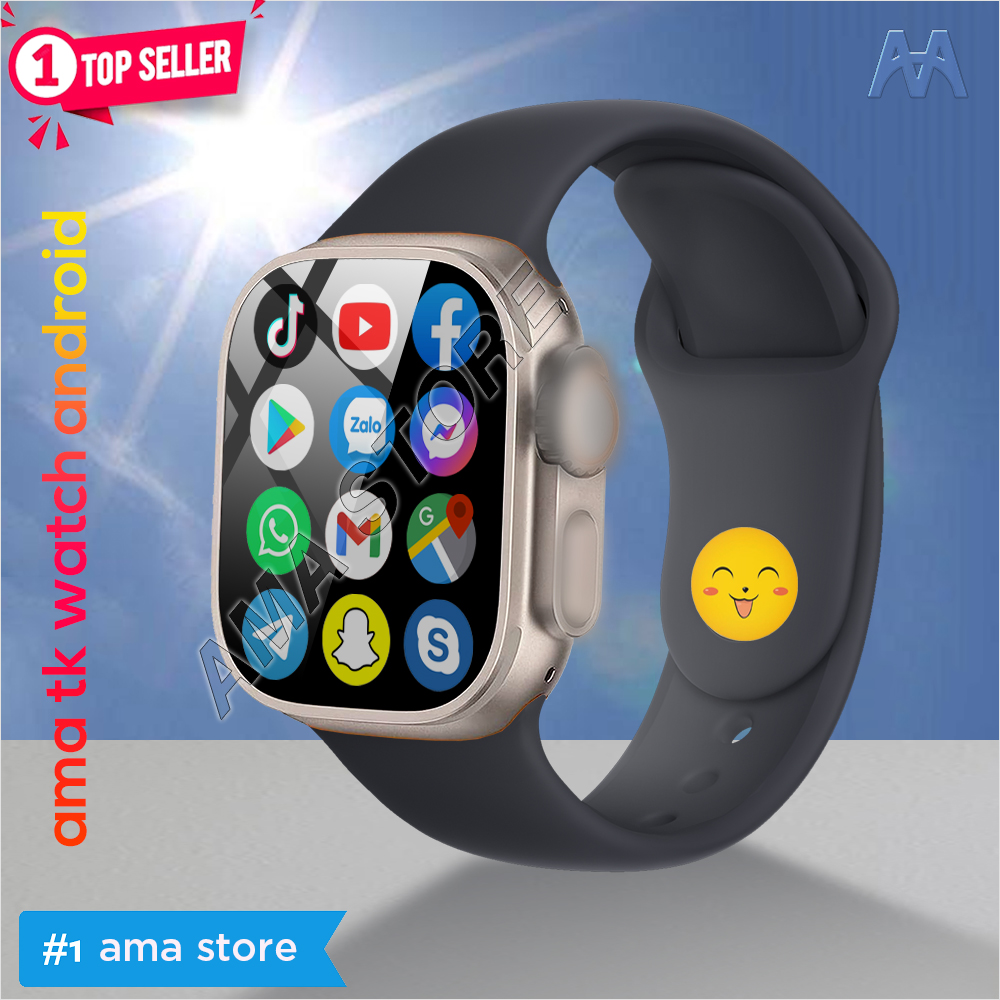 Đồng hồ Thông minh Android gắn Sim có CHplay Zalo Youtube MesTikTok AMA TK Watch Hàng nhập khẩu