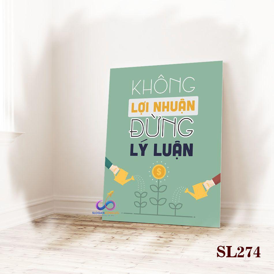 Tranh động lực trang trí văn phòng kích thước 30x40cm - Thiết kế tràn viền hiện đại - SL271-285