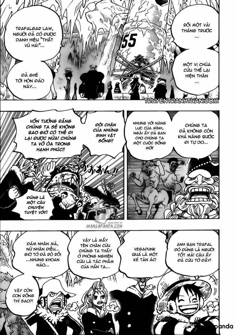 đảo hải tặc - one piece chapter 664 14