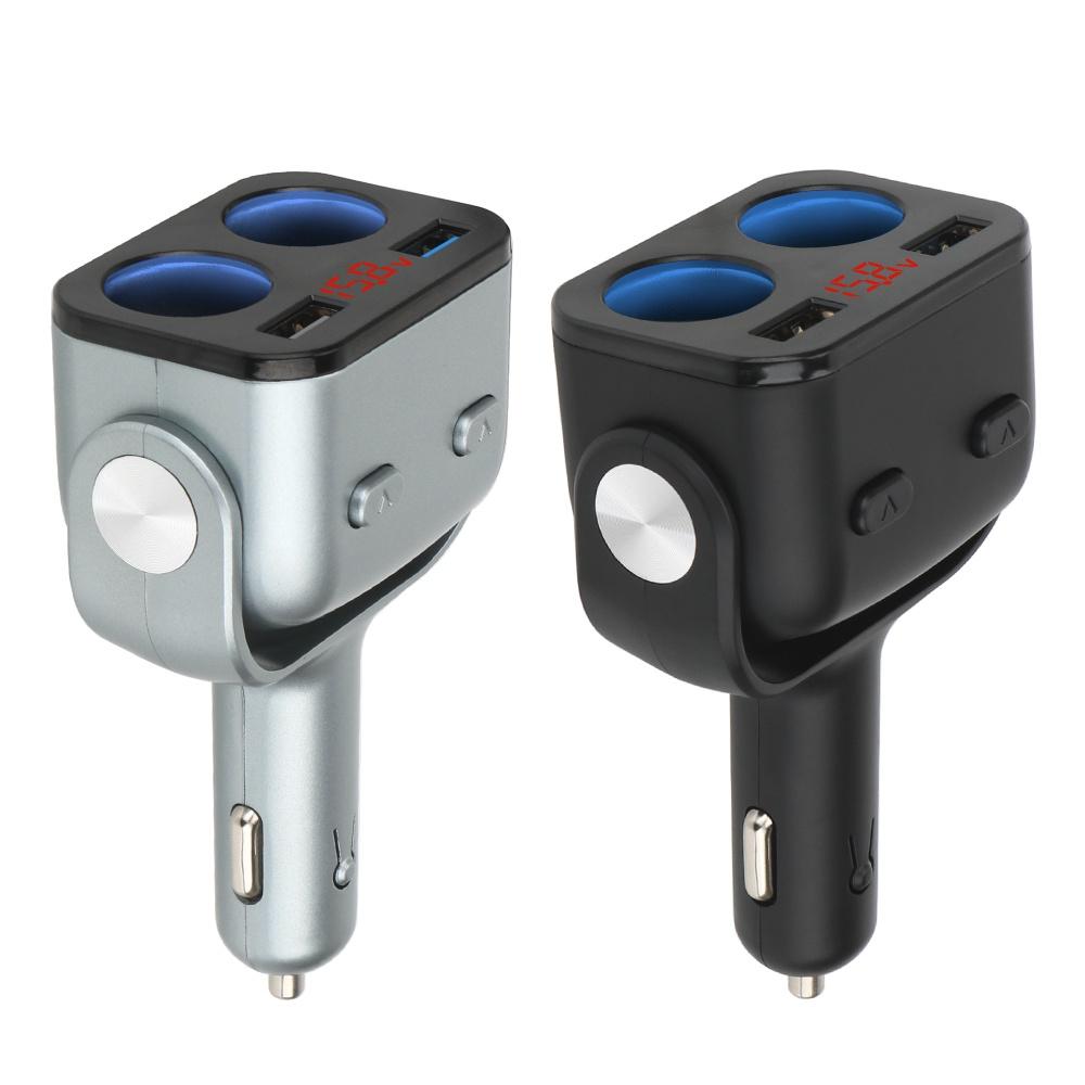 Tẩu sạc nhanh hai cổng USB QC 3.0 12V cho xe hơi