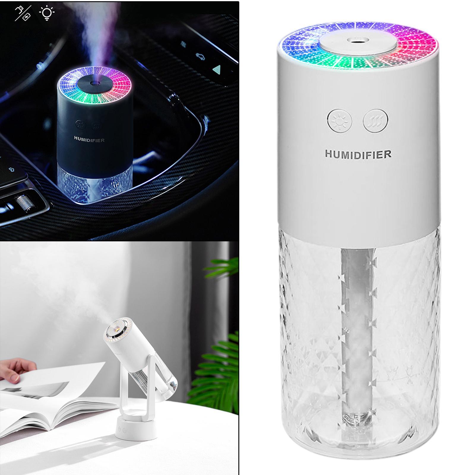 200ml Mini Humidifier  Humidifier Portable for Car Office Travel White