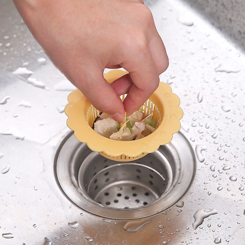 Dụng Cụ Lọc Rác Bồn Rửa Chén Hình Bông Hoa HT022 - Giao Ngẫu Nhiên