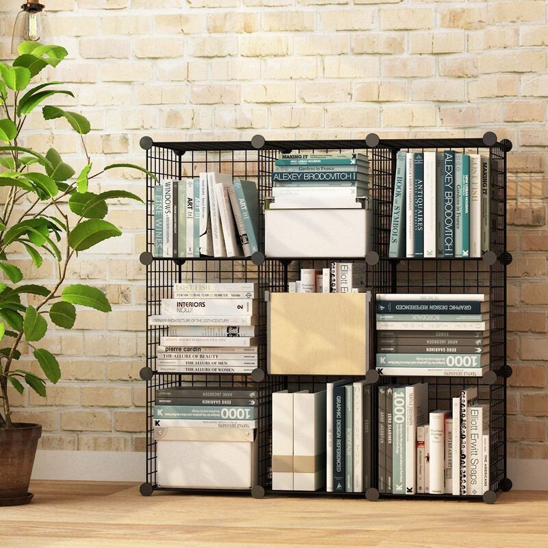 Tủ lưới thép lắp ghép đa năng 9 ô