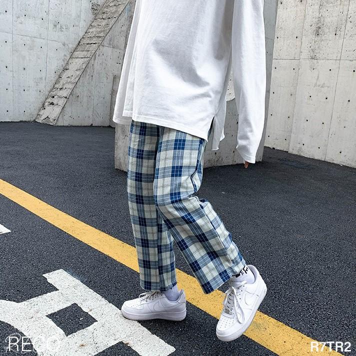 Quần vải nam Hàn Quốc dáng rộng Trousers Loose R7TR2