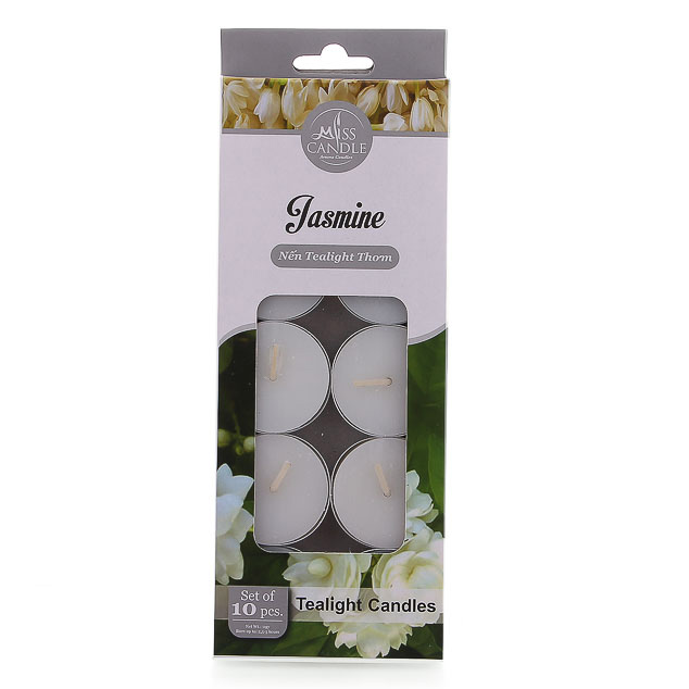 Hộp 10 nến tealight thơm Miss Candle FtraMart MIC0147
