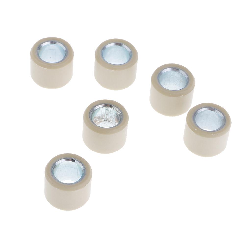 2X Performance Set Variator Roller Weights 6.5g 16x13mm GY6 50cc 80cc Scooter
