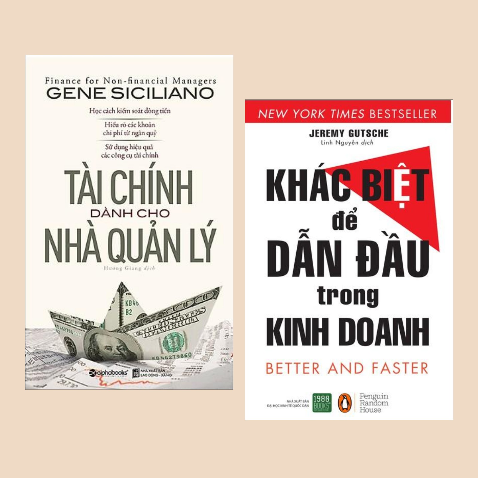 Combo Sách Kinh Doanh: Khác Biệt Để Dẫn Đầu Trong Kinh Doanh + Tài Chính Dành Cho Nhà Quản Lý (Tái Bản 2019) - (Ý Tưởng Đột Phá / Cuốn Sách Chho Nhà Lãnh Đạo)