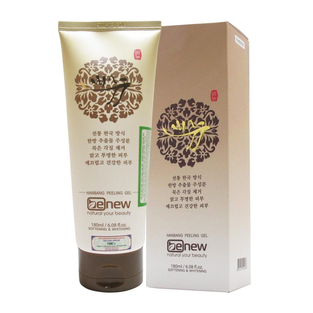 Kem Tẩy Tế Bào Chết - Tẩy Da Chết trắng da thảo dược Benew Peeling gel 180ml hàng chính hãng