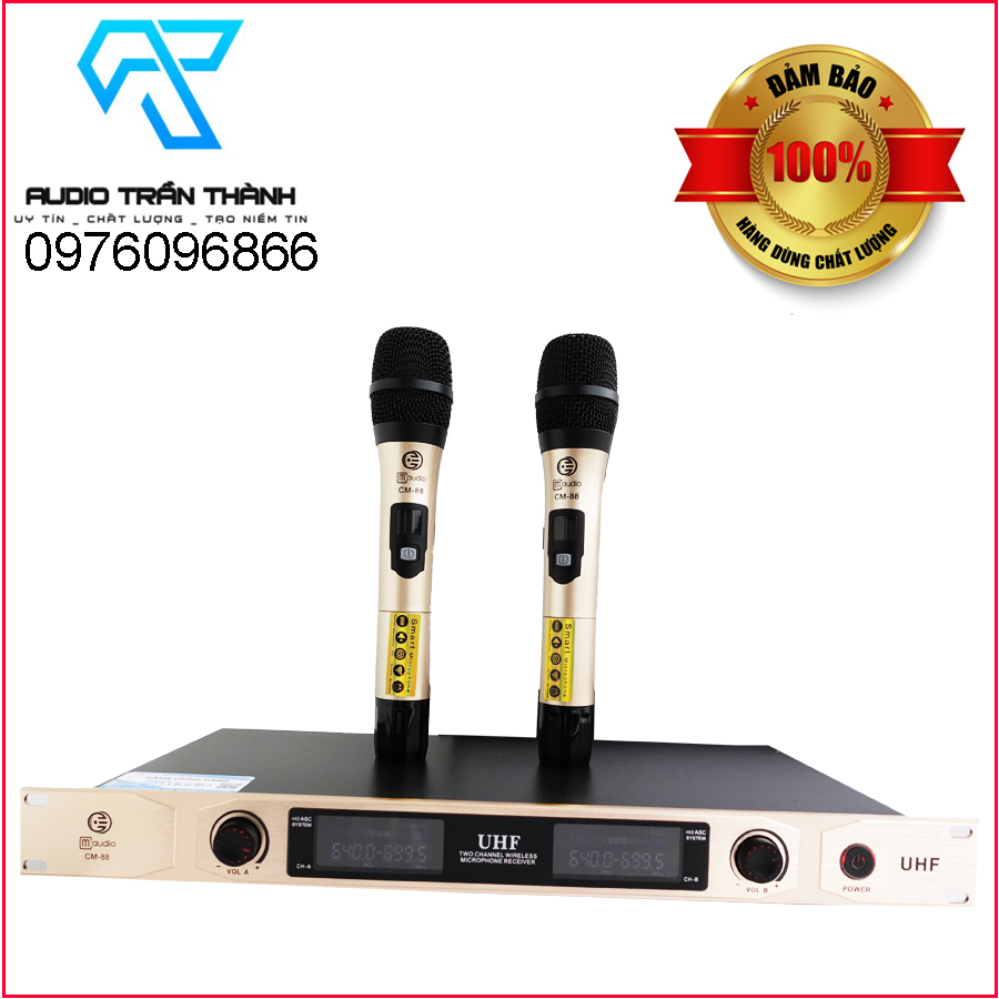 Micro Không Dây CMAUDIO CM-88 hàng chính hãng