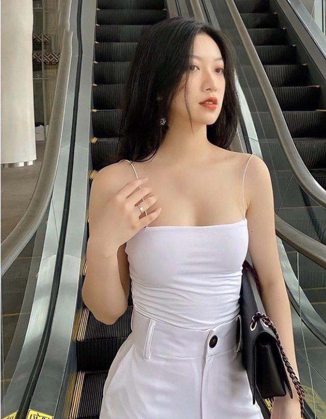 Áo 2 dây nữ sợi bún dáng croptop