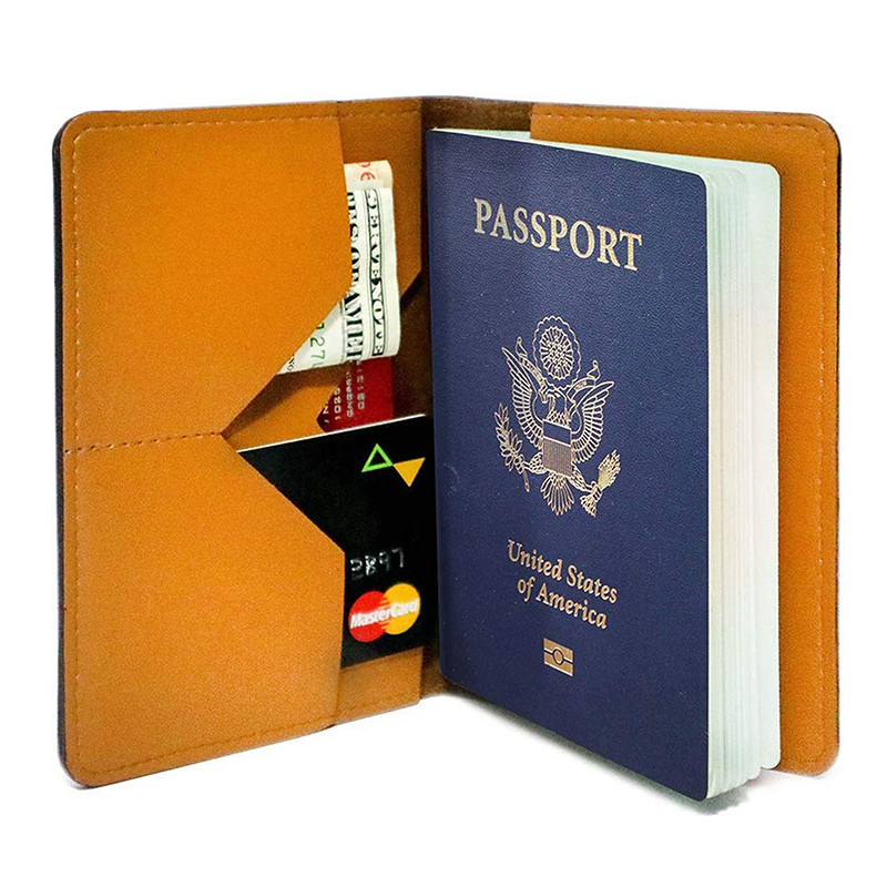 Bao Da Hộ Chiếu Du Lịch TIME TO RELAX - Passport Cover Holder - Ví Passport STormbreaker TRAVEL THE WORLD - ATPP024