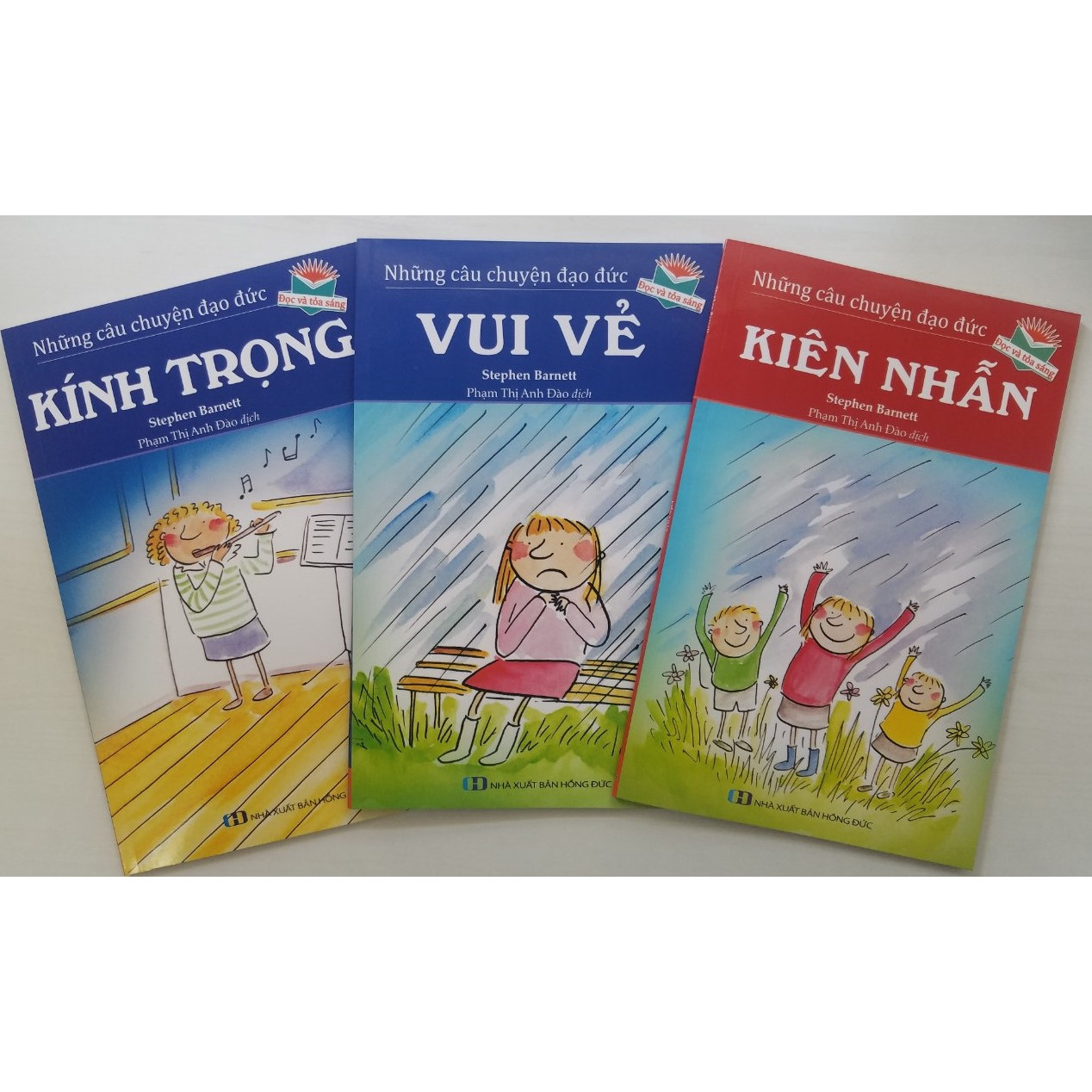 Combo Những Câu Chuyện Đạo Đức: Kính Trọng + Vui Vẻ + Kiên Nhẫn
