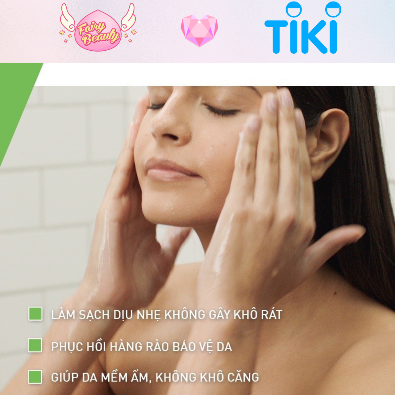 Sữa Rửa Mặt Dịu Nhẹ Dành Cho Da Khô Nhạy Cảm Developed With Dermatologists Hydrating Cleanser 473/236/88/20ml