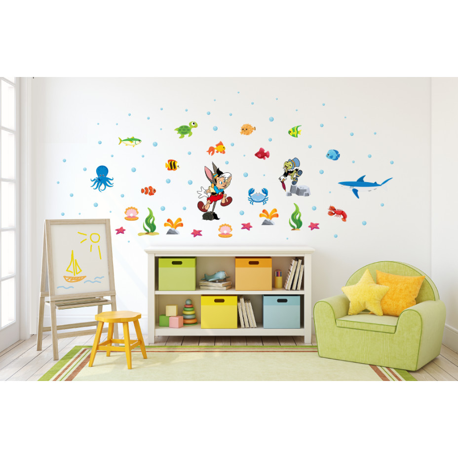Decal trang  trí phòng bé số 19