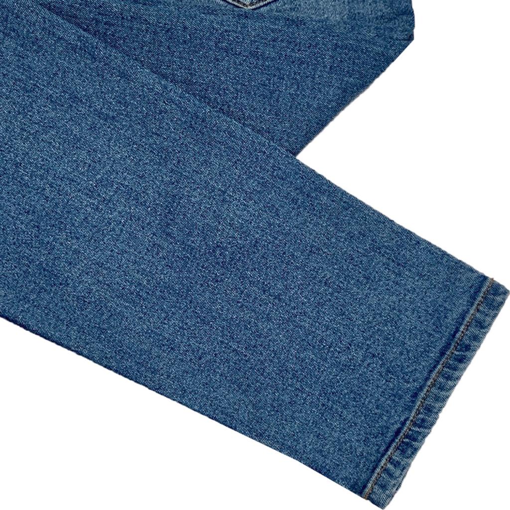 Viettien - Quần Jeans nam cao cấp dài Regular fit Màu Xanh 6S7031 - Xanh