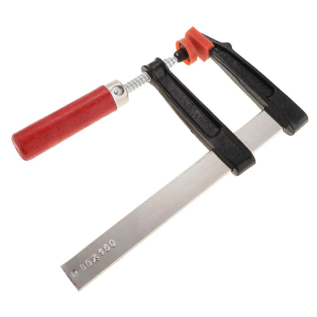 General Purpose F Clamp For Woodworking High Strength Hand Tool 5 Size