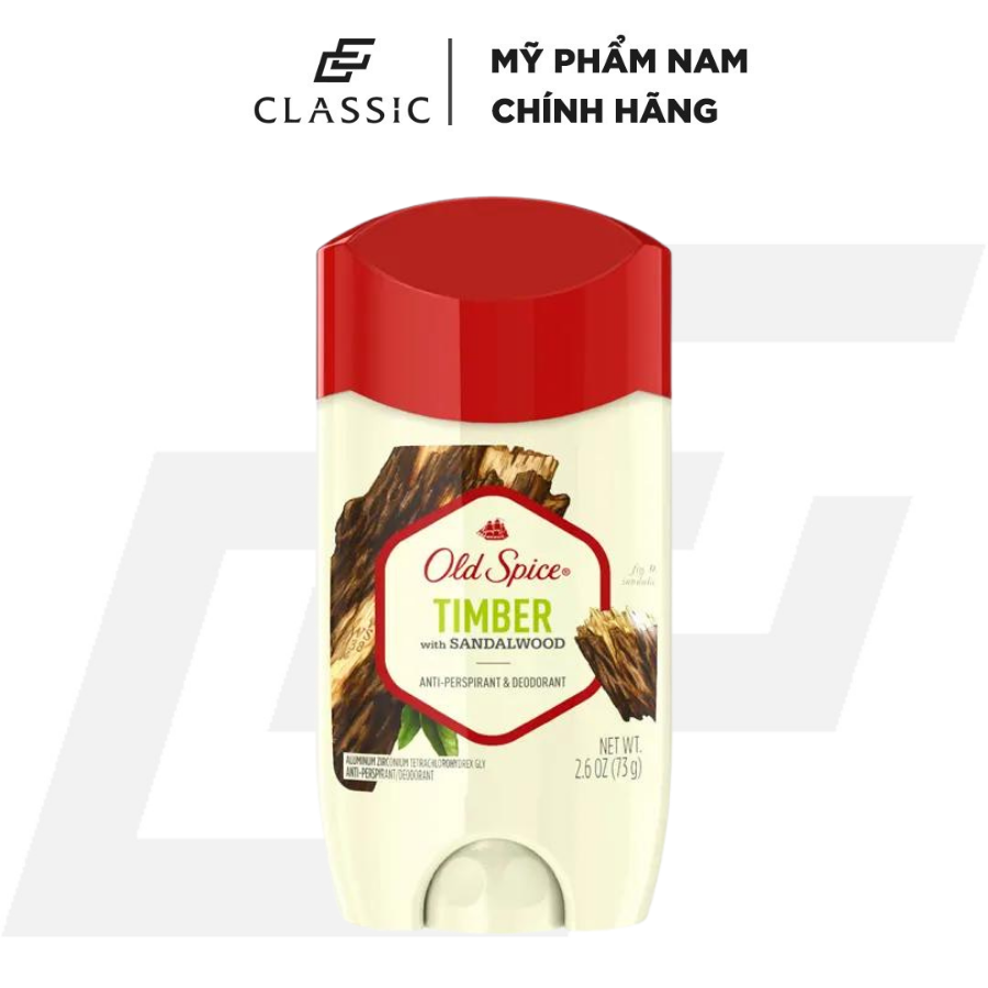 Sáp khử mùi Old Spice Timber 73g