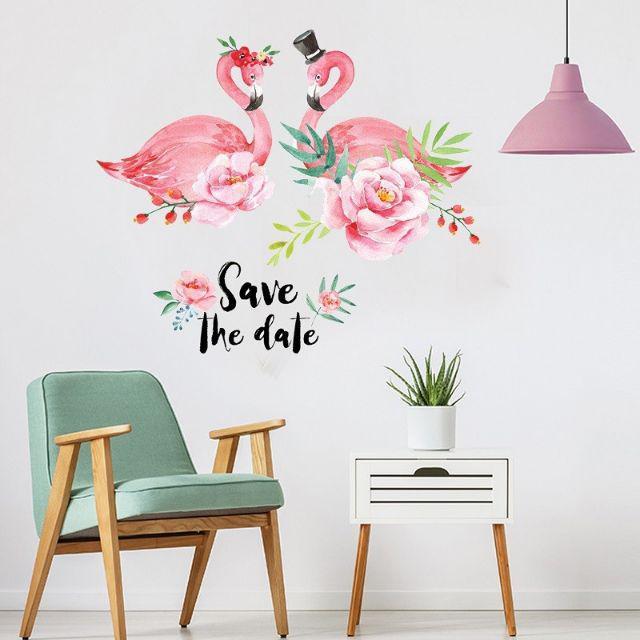 Decal dán tường cực xinh thích hợp dán quán cafe, phòng ngủ, phòng khách.