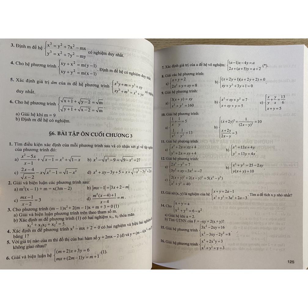 Sách - Kĩ thuật giải nhanh bài toán hay và khó Đại số + Hình học 10 ( 2 tập)