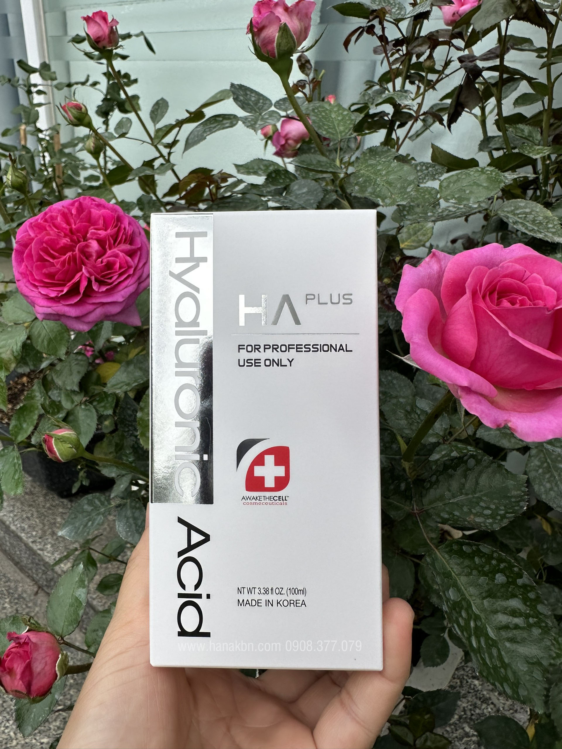 Serum HA Plus 100ml - Cấp Nước, Dưỡng Ẩm, Căng Bóng Da, Mờ Nếp Nhăn
