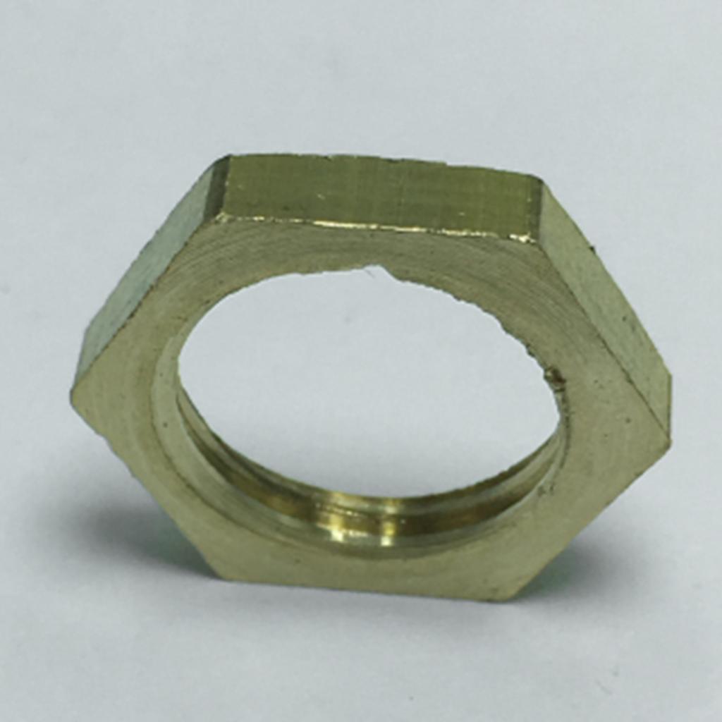 Nut Lock Screw Nut Brass Hexagonal Brass Shaped Round Nut Accessory