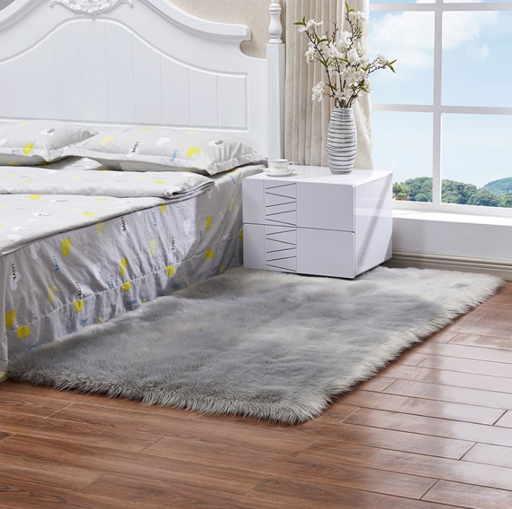 Thảm Lông Chữ Nhật Siêu Mềm PA9166