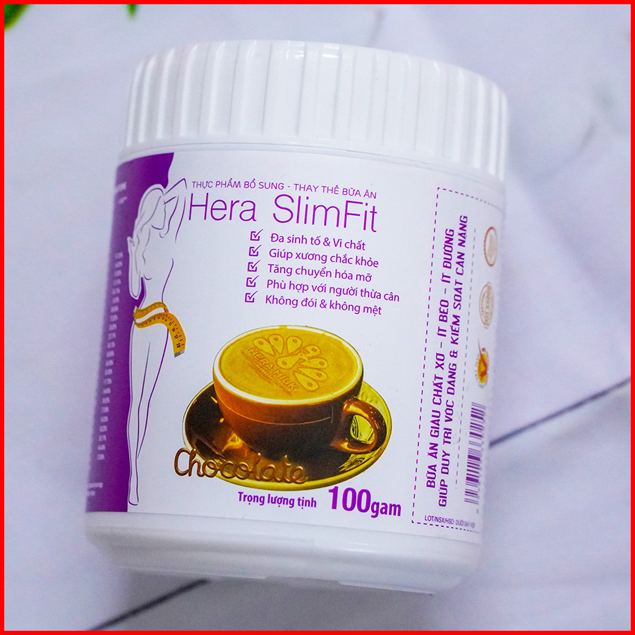 COMBO 2 Sữa Hỗ trợ Giảm Cân Hera Slimfit 100gr - Giảm cân nhanh, an toàn tại nhà