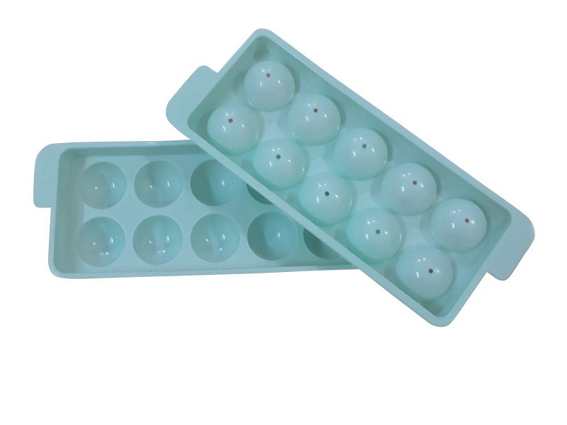 Combo 3 Khay Làm Đá - Rau Câu Nhân Phô Mai Trái Cây Đa Dụng Loại 10 Viên Hình Tròn
