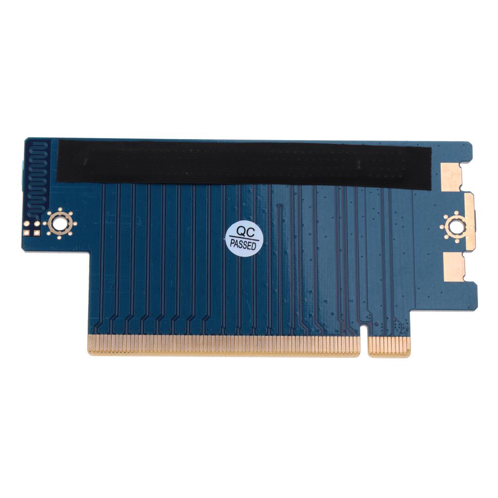 PCI Express Expansion PCI-E 16X 90 Degree Adapter Riser Card Converter
