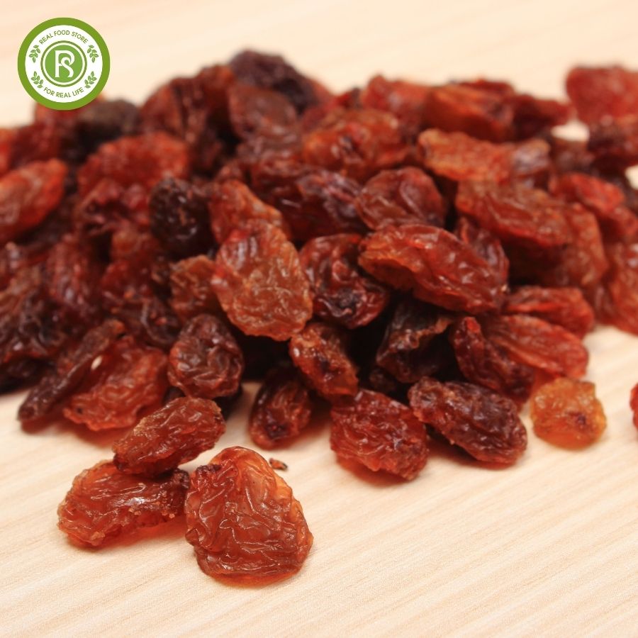 2KG Nho Khô Nâu Real Food (Brown Raisin)