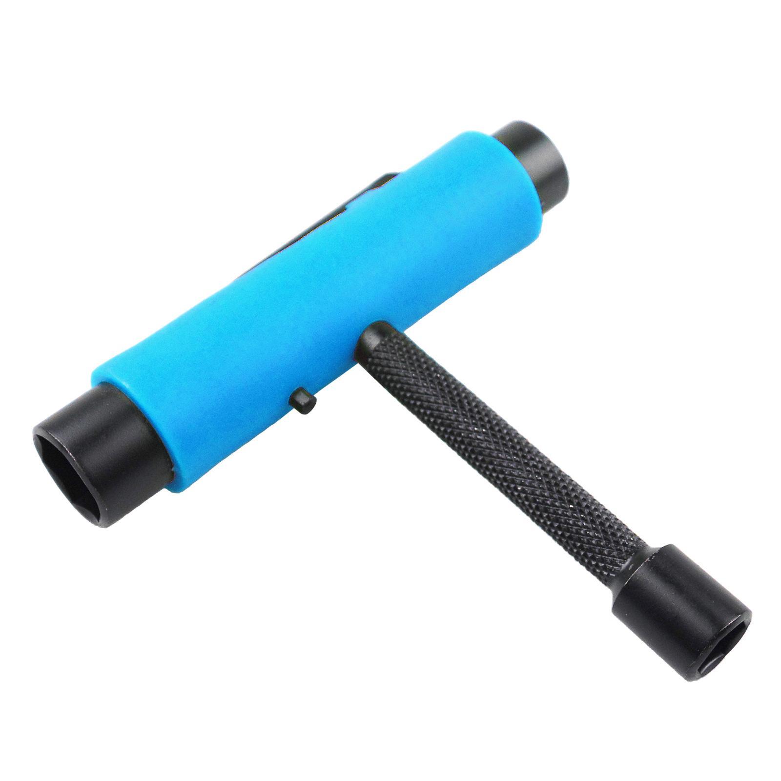 Mini Skateboard T Wrench Multi Longboard Repair   Repair Tool Blue