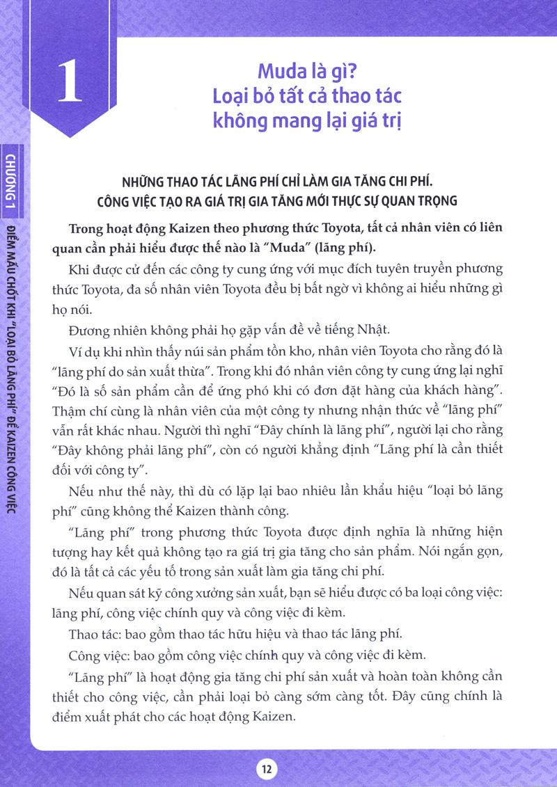 Nghệ Thuật Kaizen Tuyệt Vời Của Toyota (Tái Bản 2023) - ảnh 12