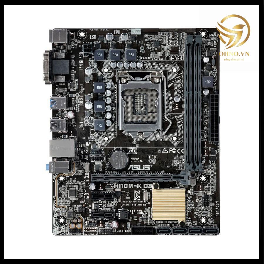 Main Máy Tính Bo Mạch Chủ Gigabyte H110 MDS2 Mainboard SOCKET 1151 Thế Hệ 5 Viễn Sơn -hàng chính hãng