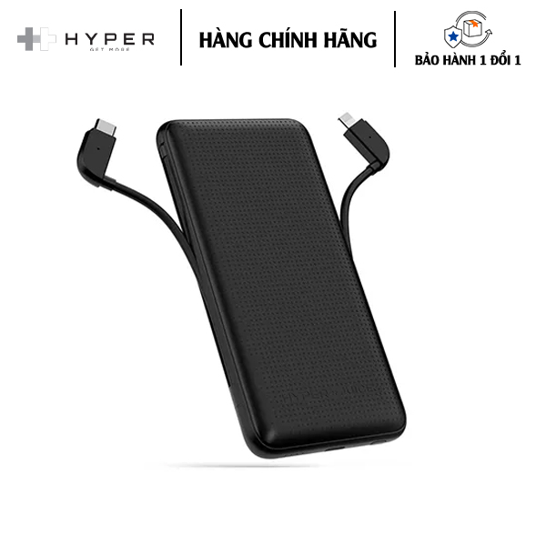 SẠC DỰ PHÒNG HYPERJUICE LIGHT + USB-C 18W 10000 MAH  (ĐẦU TIÊN TRÊN THẾ GIỚI) - Hàng Chính Hãng