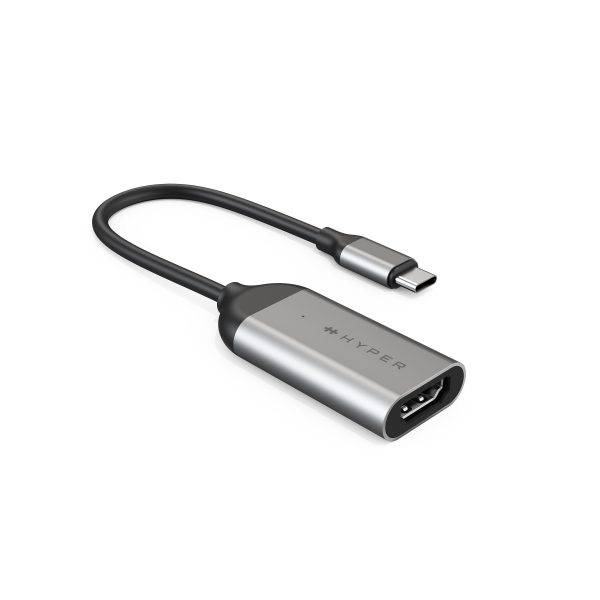 Cổng Chuyển HyperDrive USB-C HDMI 8K 60HZ / 4K 144Hz Đầu Tiên Và Nhỏ Gọn Nhất Thế Giới (HD-H8K) - Hàng Chính Hãng