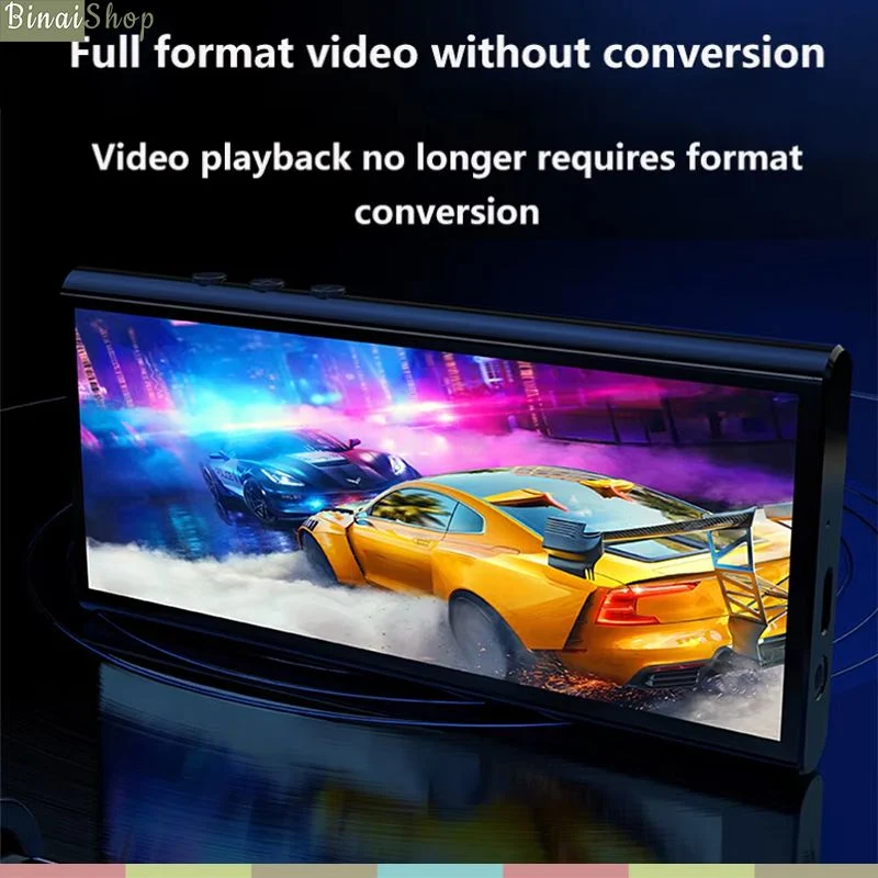 Ruizu H12 - Máy Nghe Nhạc, Xem Video Màn Hình Cảm Ứng IPS 4.8 Inch, Android 10, Bluetooth 4.2, Kết Nối Wifi, Thời Lượng Pin 20H - Hàng chính hãng