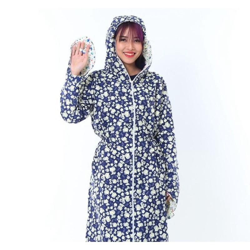 Áo chống nắng toàn thân 2 lớp vải thô