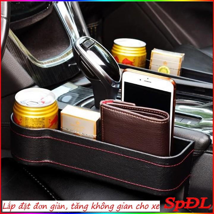 Khay đựng đồ đa năng, hộc để đồ khe ghế cho xe ô tô loại tốt bền đẹp mẫu mới nhất 2021