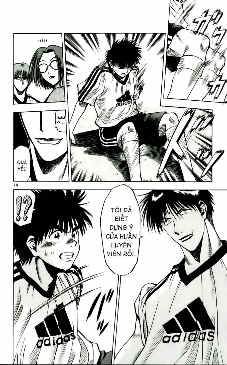 vũ điệu trên sân cỏ - fantasista chapter 51 10