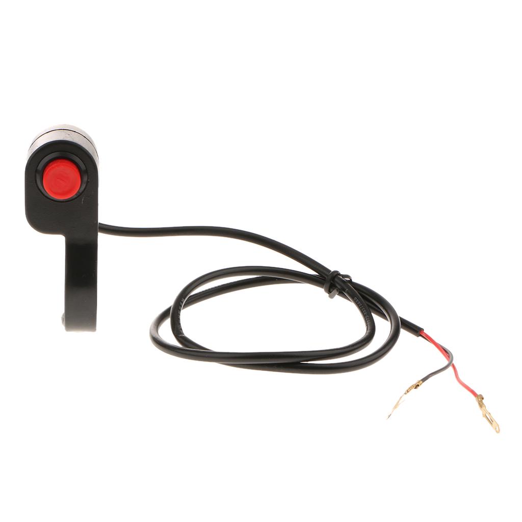 7/8'' Handlebar Motorcycle Sport ATV Bike Horn Starter On Off Kill Switch