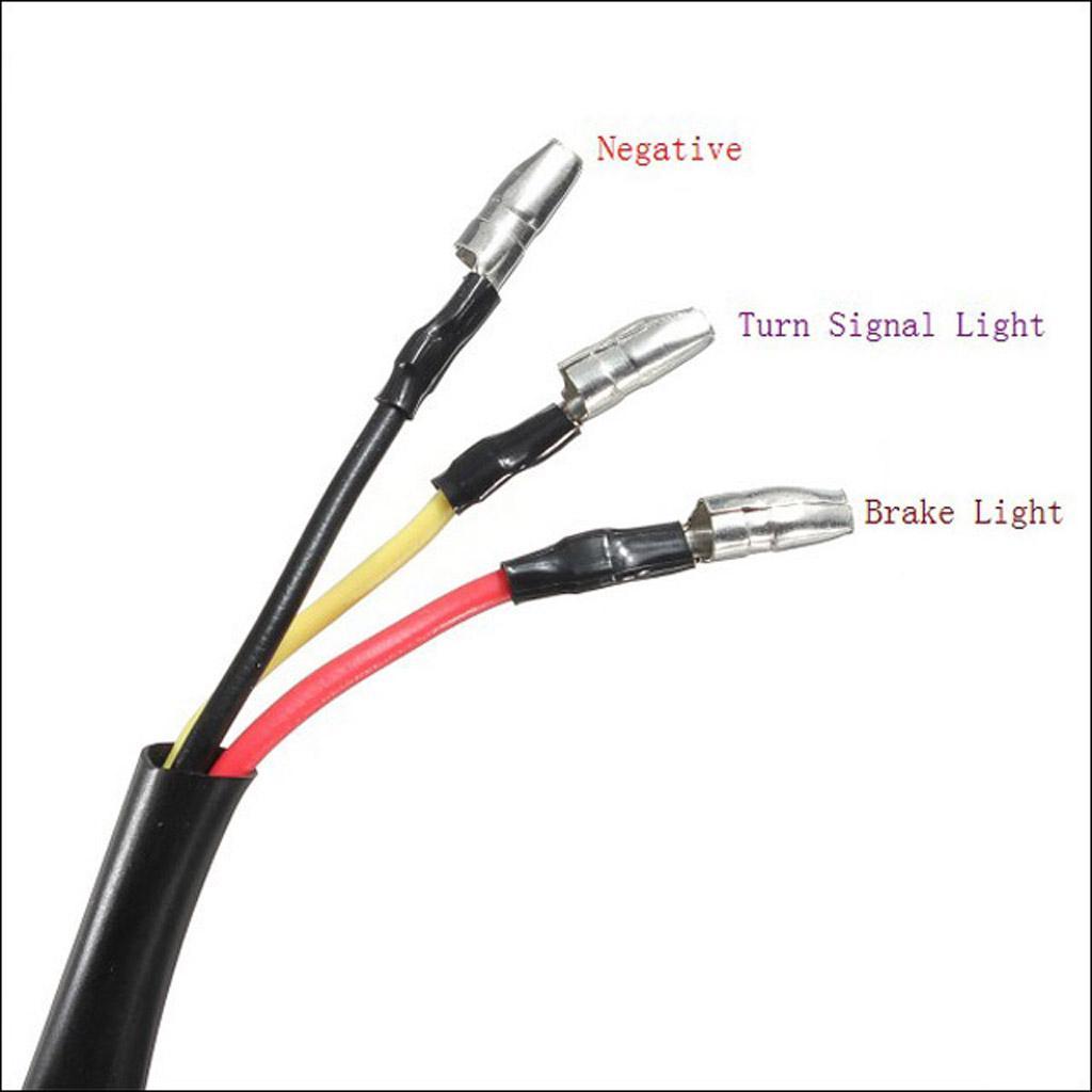 12V Motorcycle  Holder Light Rear Tail Lamp for