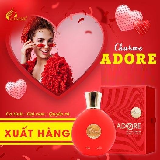 Nước Hoa Nữ CHARME ADORE 100ml Lưu Hương Lâu Tự Tin, Gợi Cảm_Nước Hoa Chính Hãng