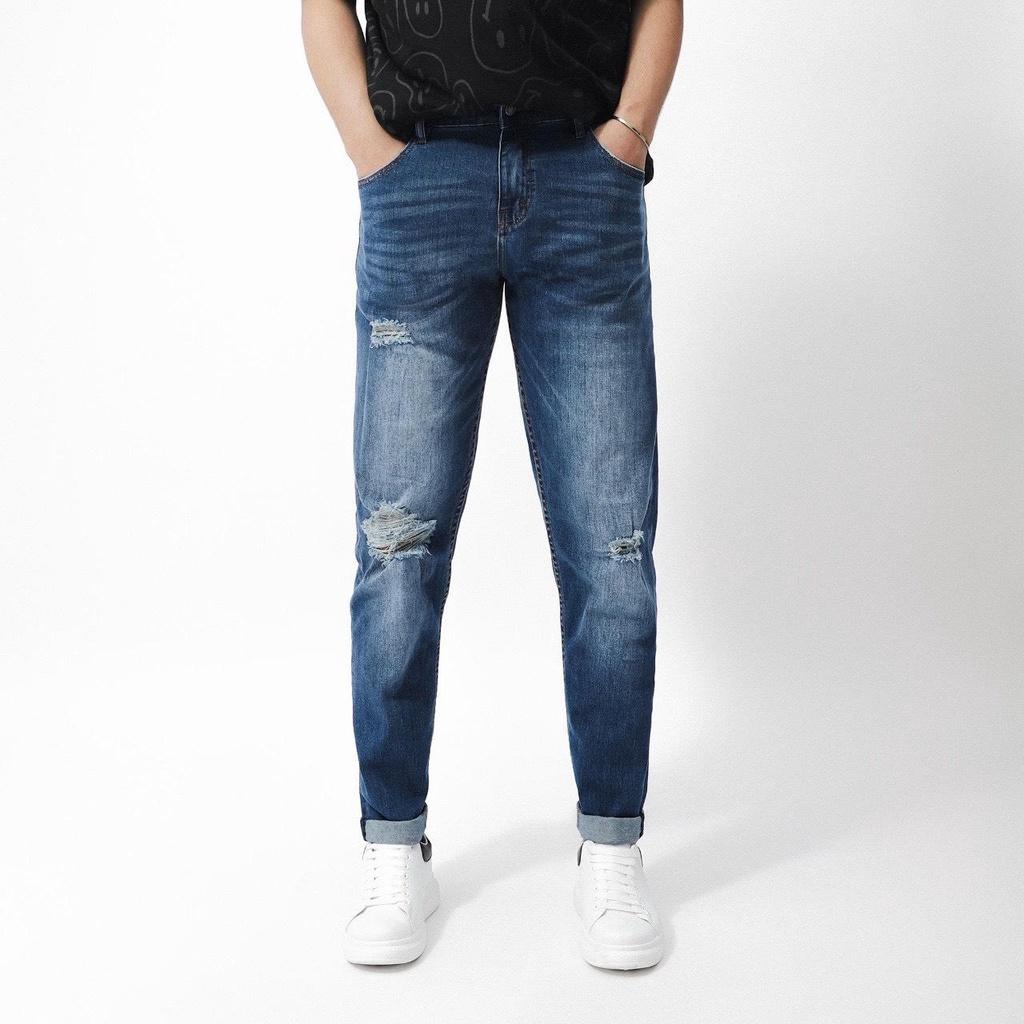 JEAN DÀI RÁCH FORM SLIMFIT NHIỀU MÀU SIZE 80 ĐẾN 130KG